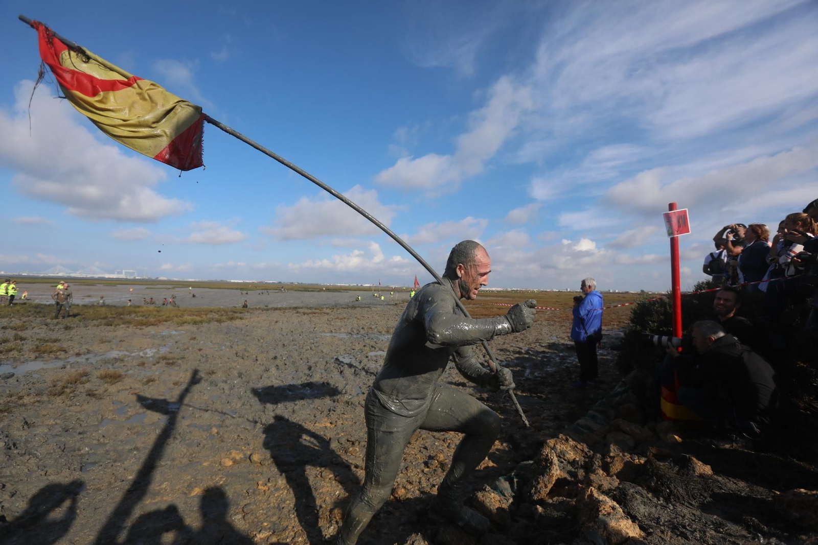 Con la bandera... Y a por todas.