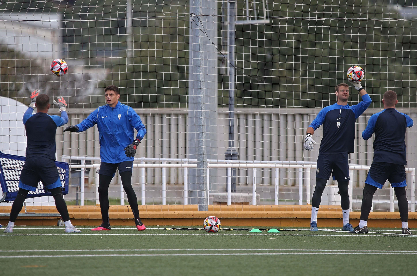 Fotos del entrenamiento del Algeciras CF en La Menacha