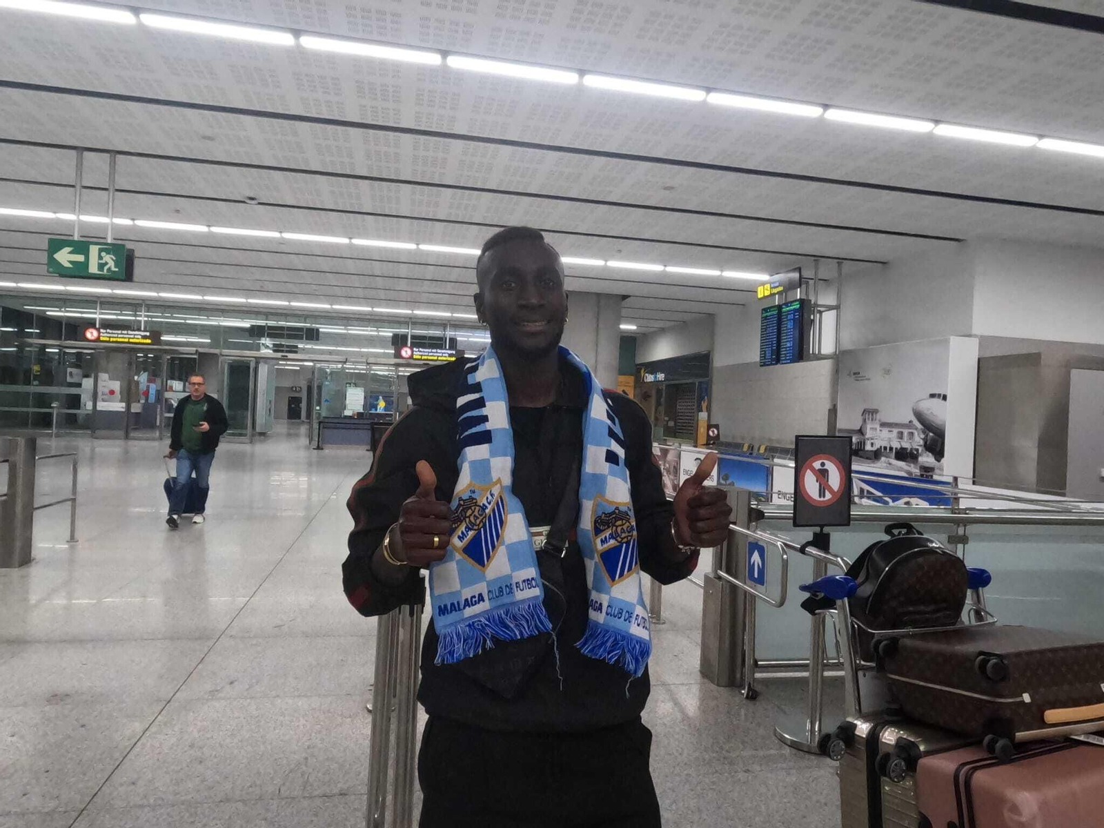 La llegada de Lago Junior, en fotos