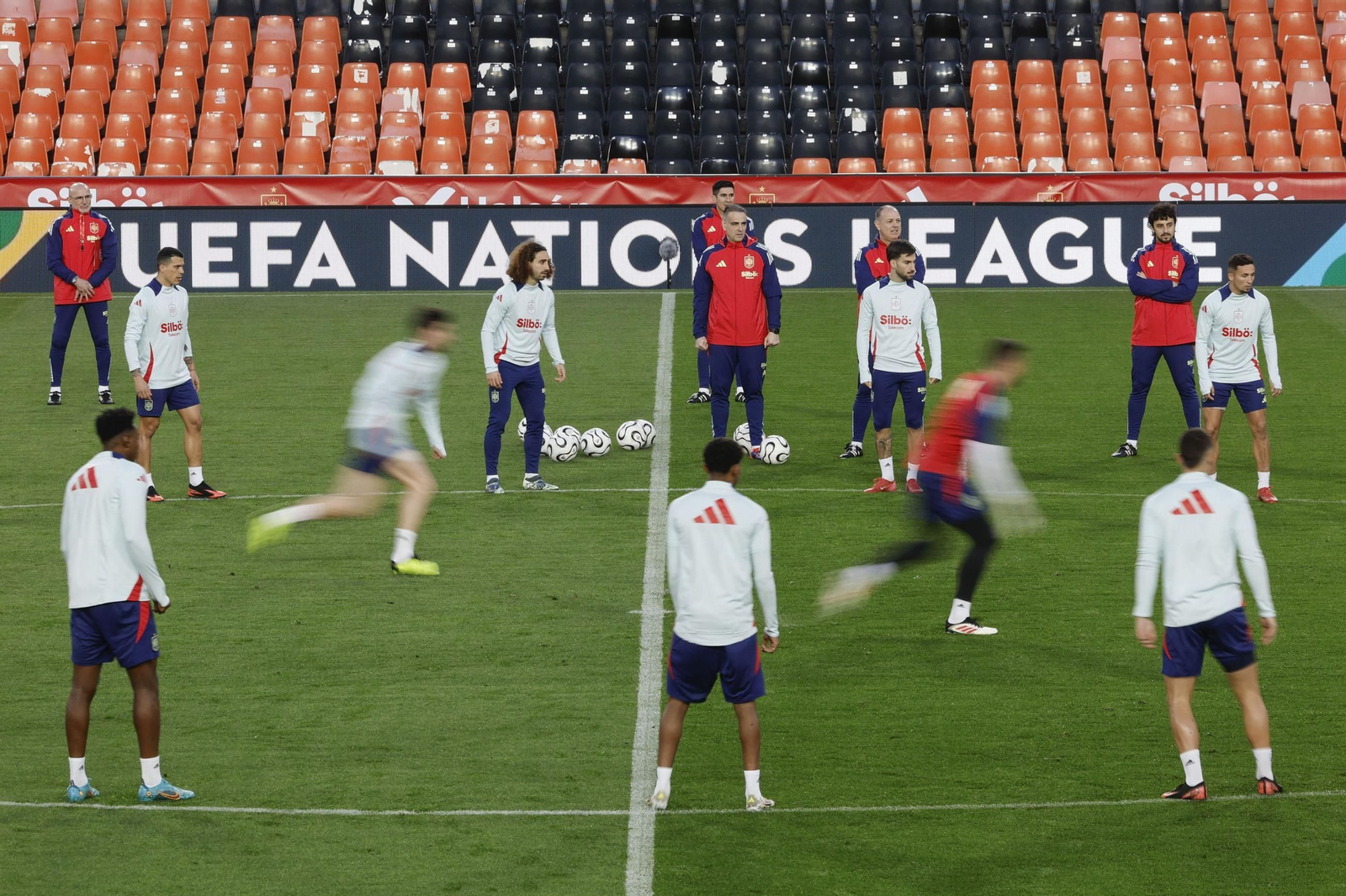 Las fotos de la selección española en Valencia