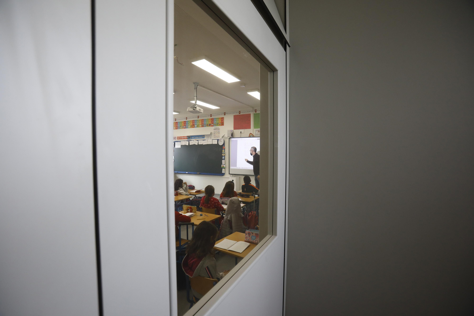 Las fotografías de la inauguración del colegio Turruñuelos.