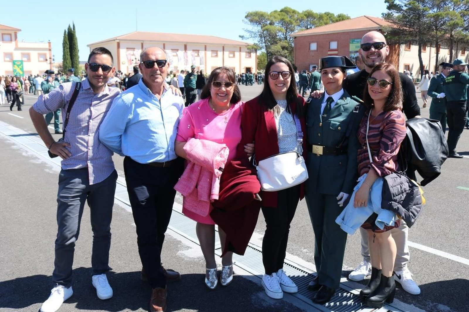 En imágenes: así ha sido la jura de bandera de la Guardia Civil presidida por el rey Felipe VI