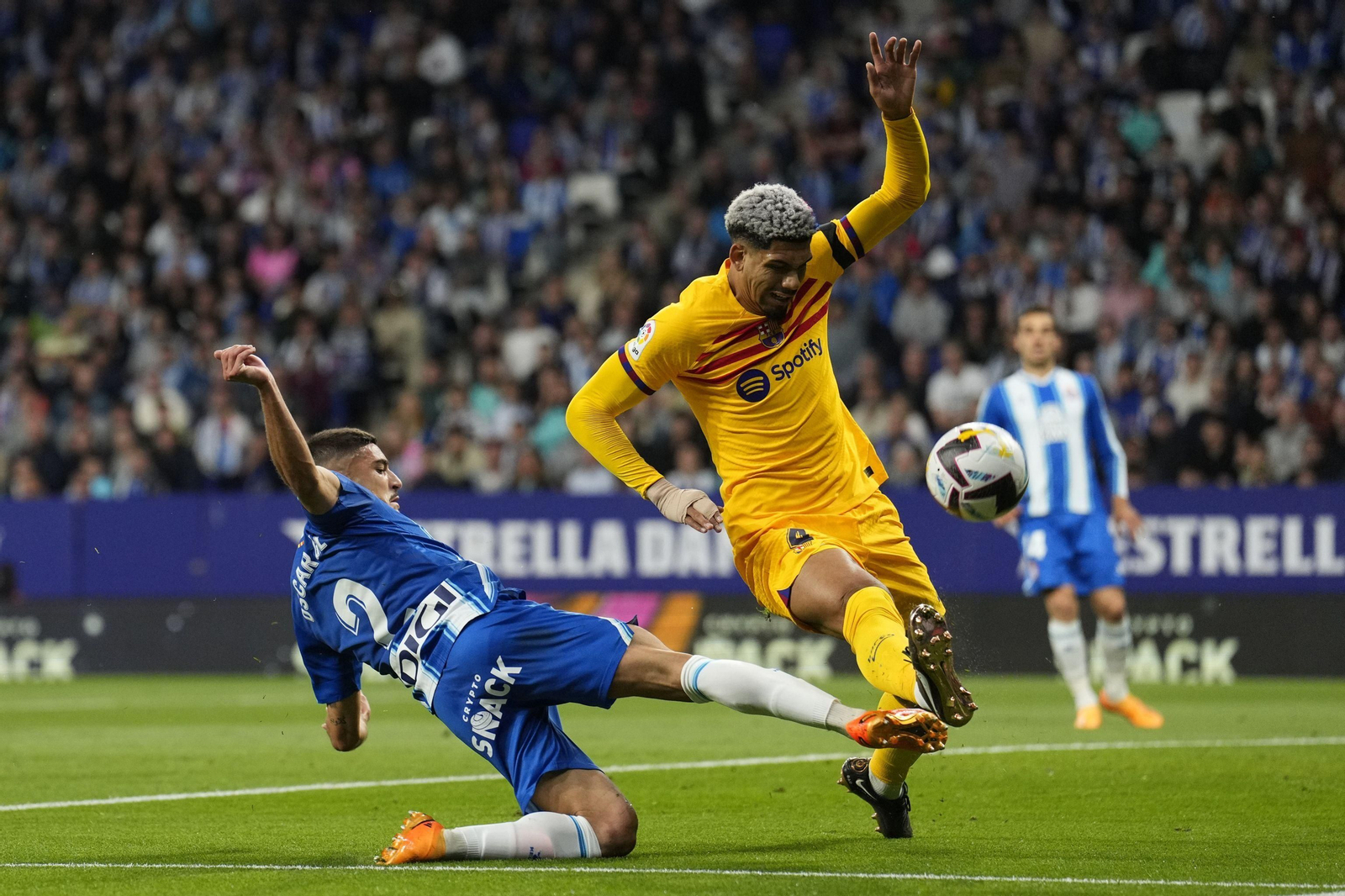 Las fotos de la celebración fallida del Barcelona ante el Espanyol