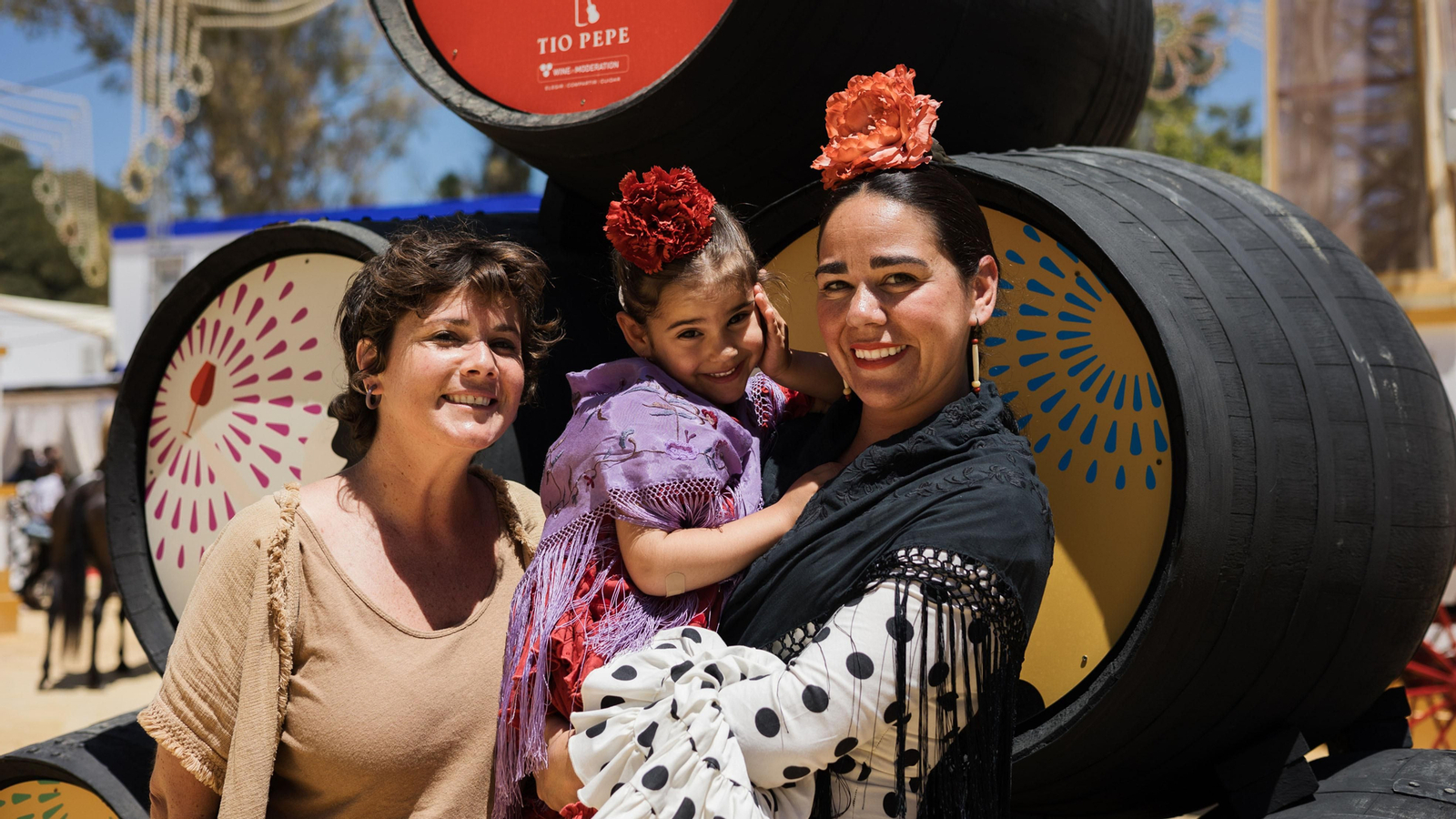 Búscate en las fotos del miércoles en la Feria de Jerez 2024