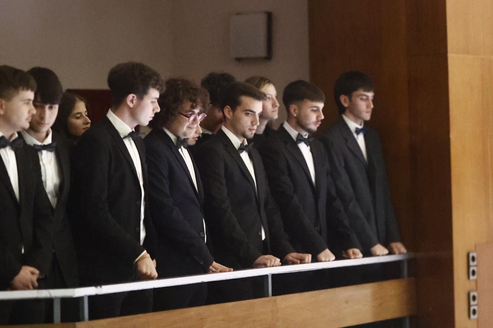 Las fotos de la presentación del nuevo himno del Málaga CF en el Conservatorio Superior de Málaga