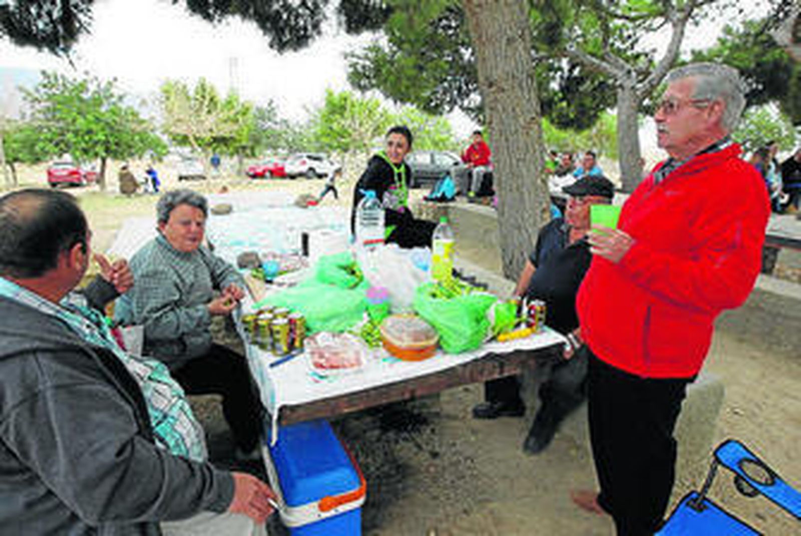 Los Haro García siempre acuden al Jueves Lardero.