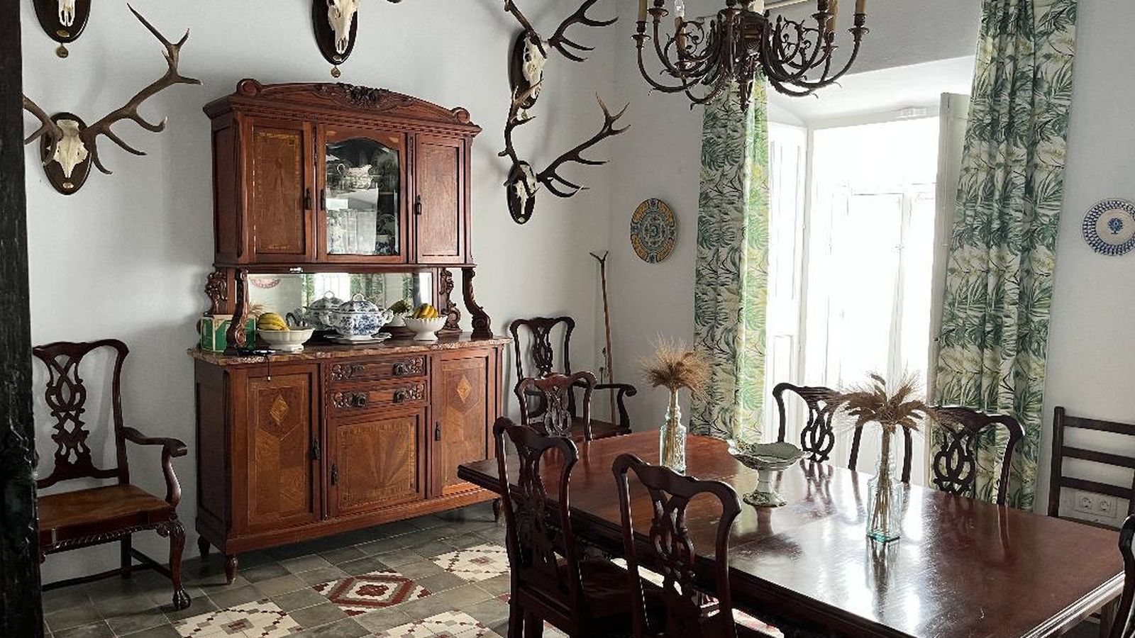 Una de las estancias de la casa