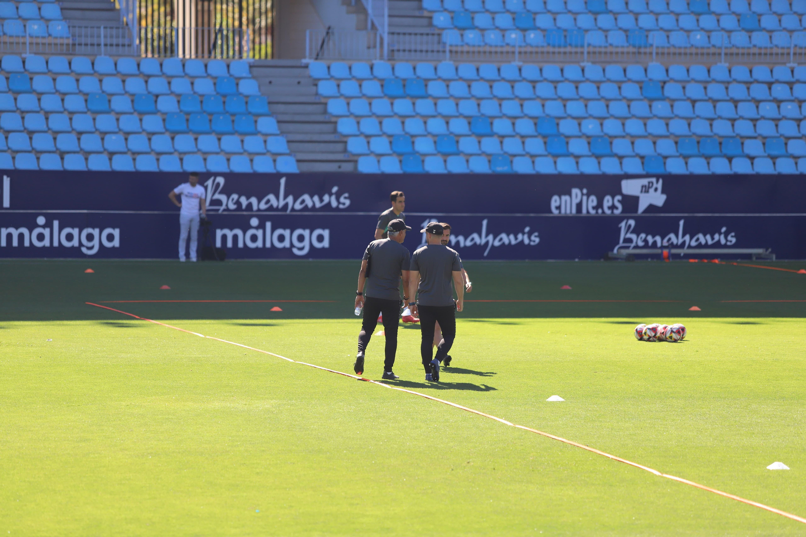 Las fotos del último entrenamiento del Málaga de la temporada