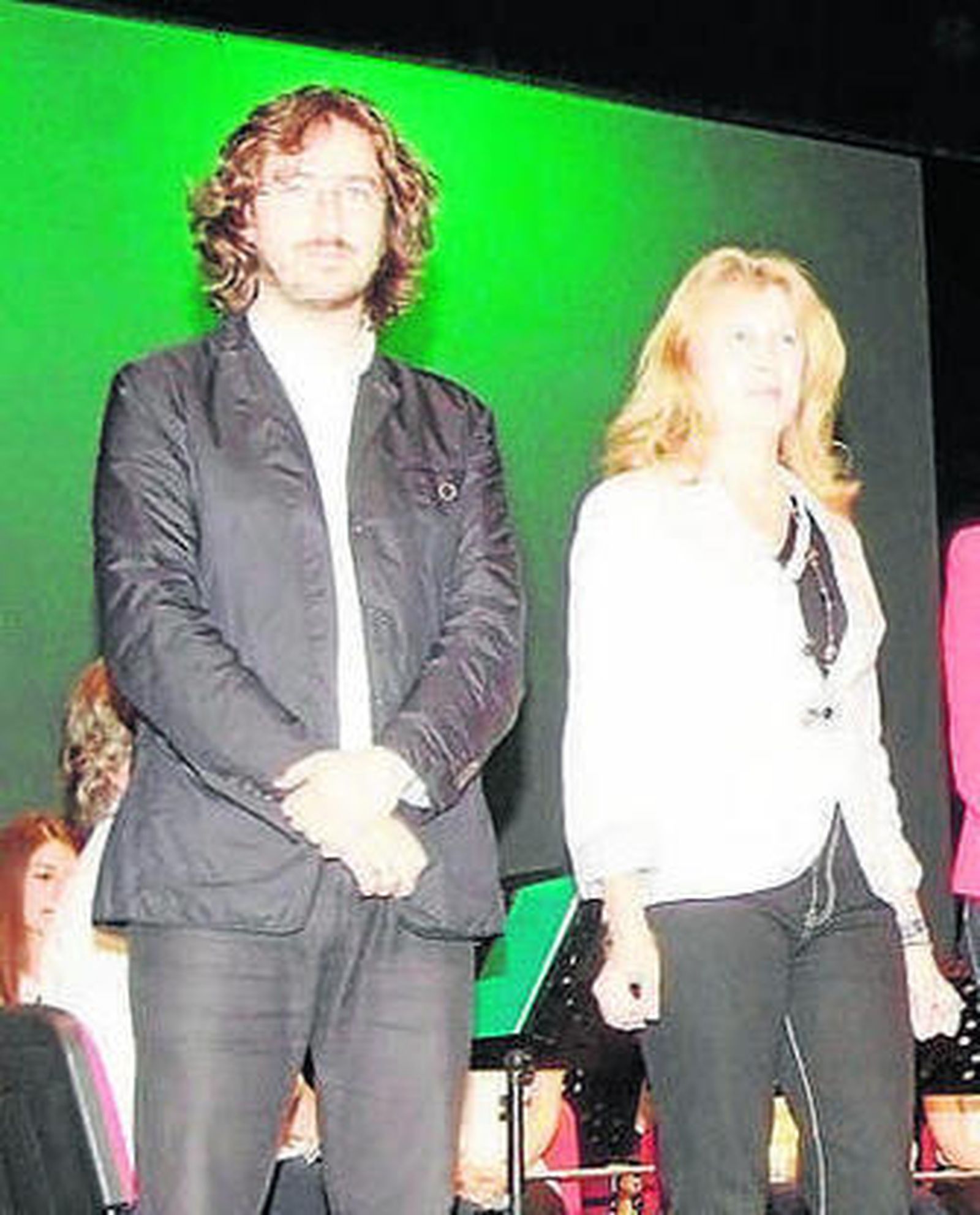 Rafael Arcos y María Dolores Ortega.