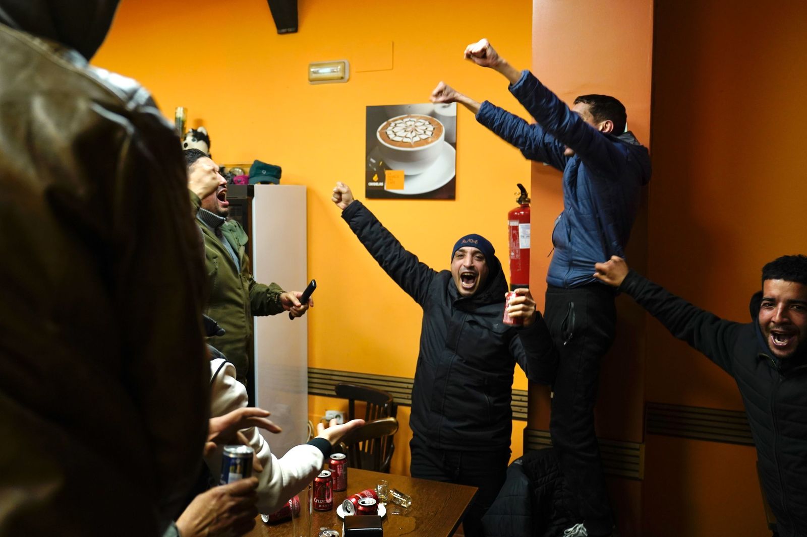 Así ha vivido la comunidad marroquí de Algeciras la final de la Copa de África