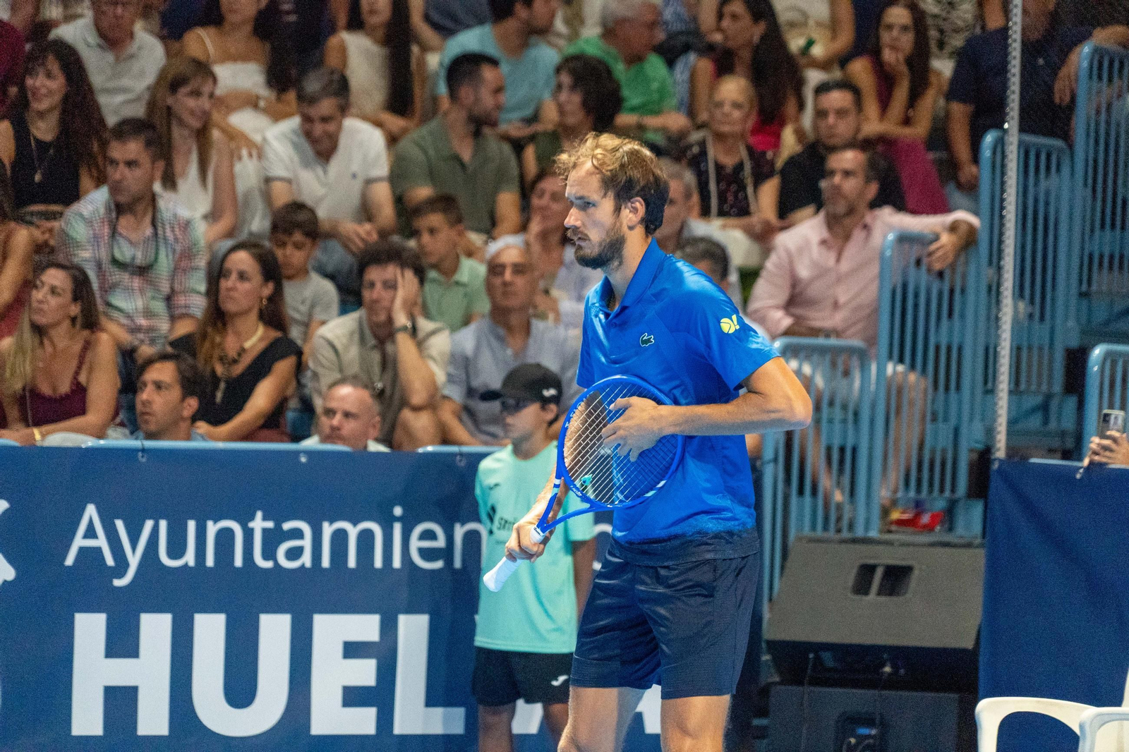 Imágenes de la final masculina de la Copa del Rey de tenis entre Daniil Medvedev y Alejandro Davidovich