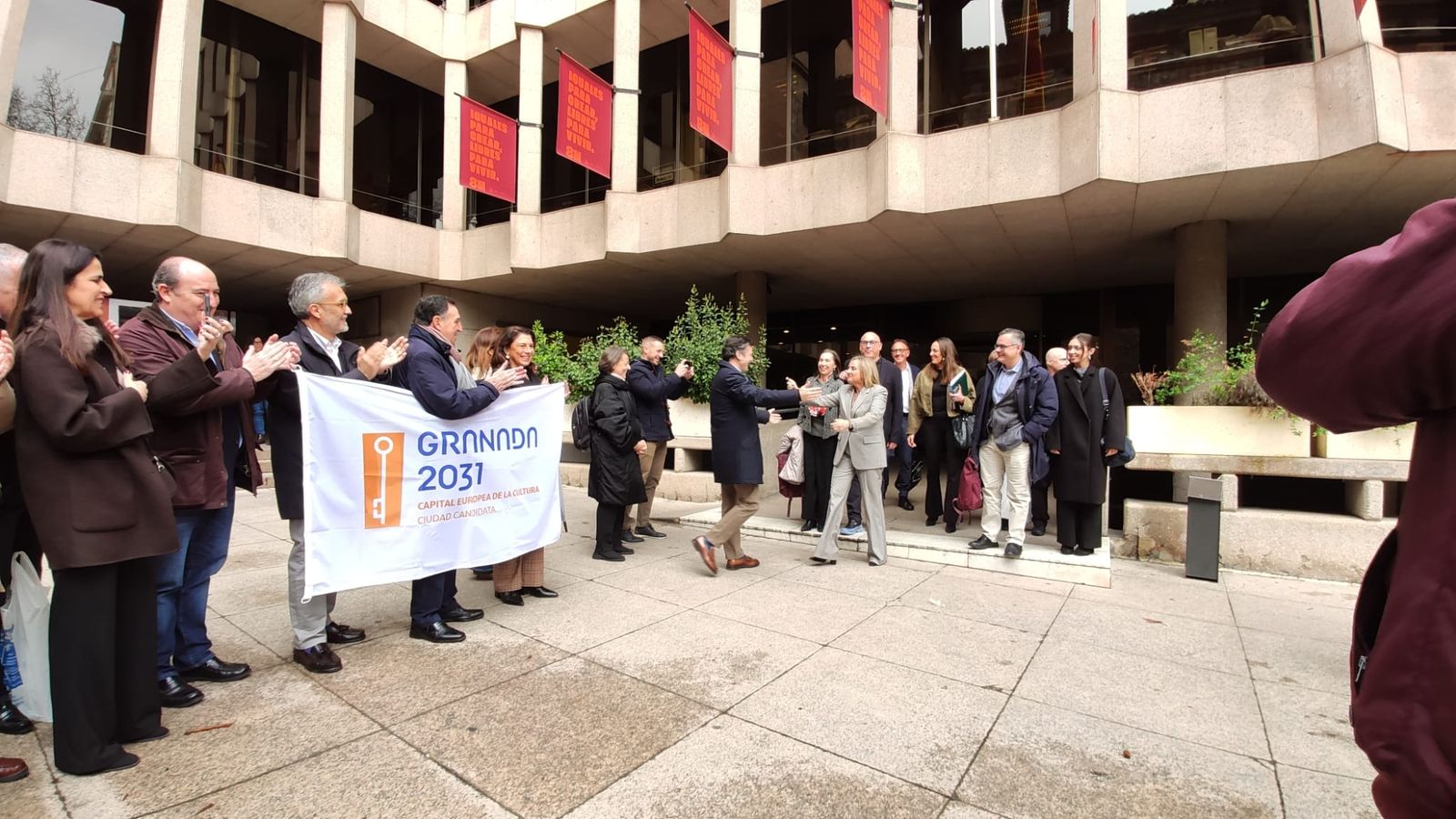 La presentación de Granada de la Capitalidad Cultural 2031, en imágenes