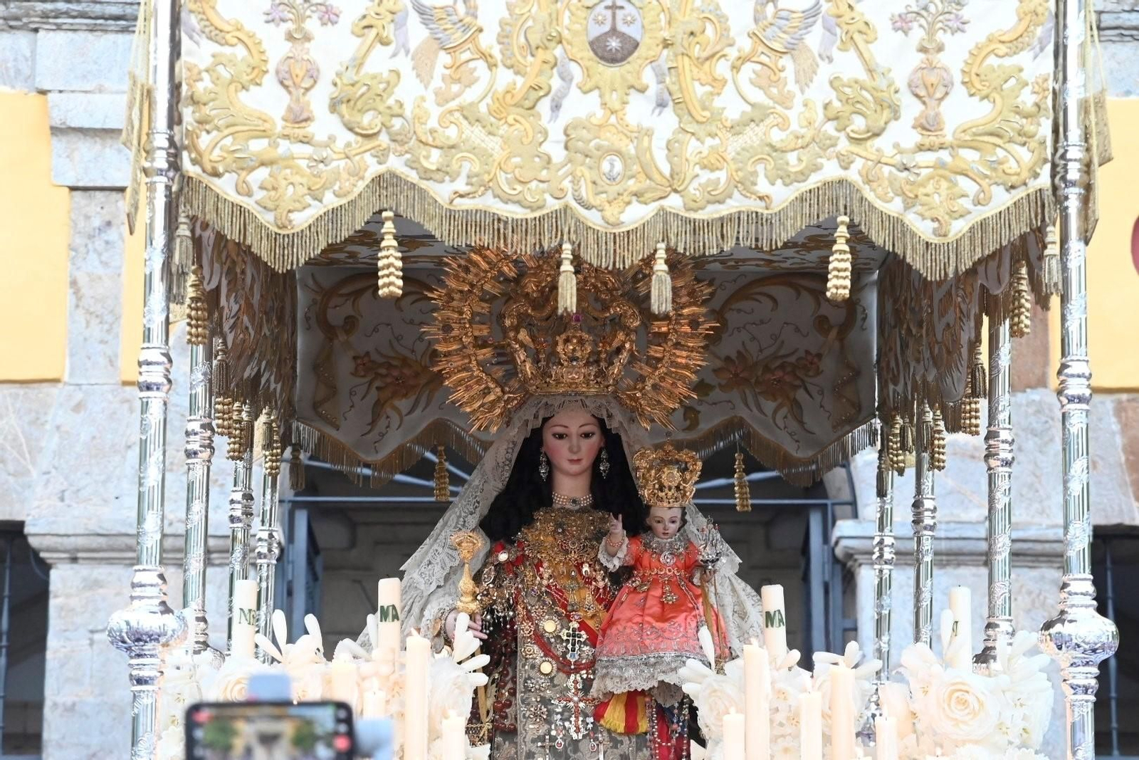 Las fotos de la procesión de la Virgen del Carmen de San Cayetano de Córdoba