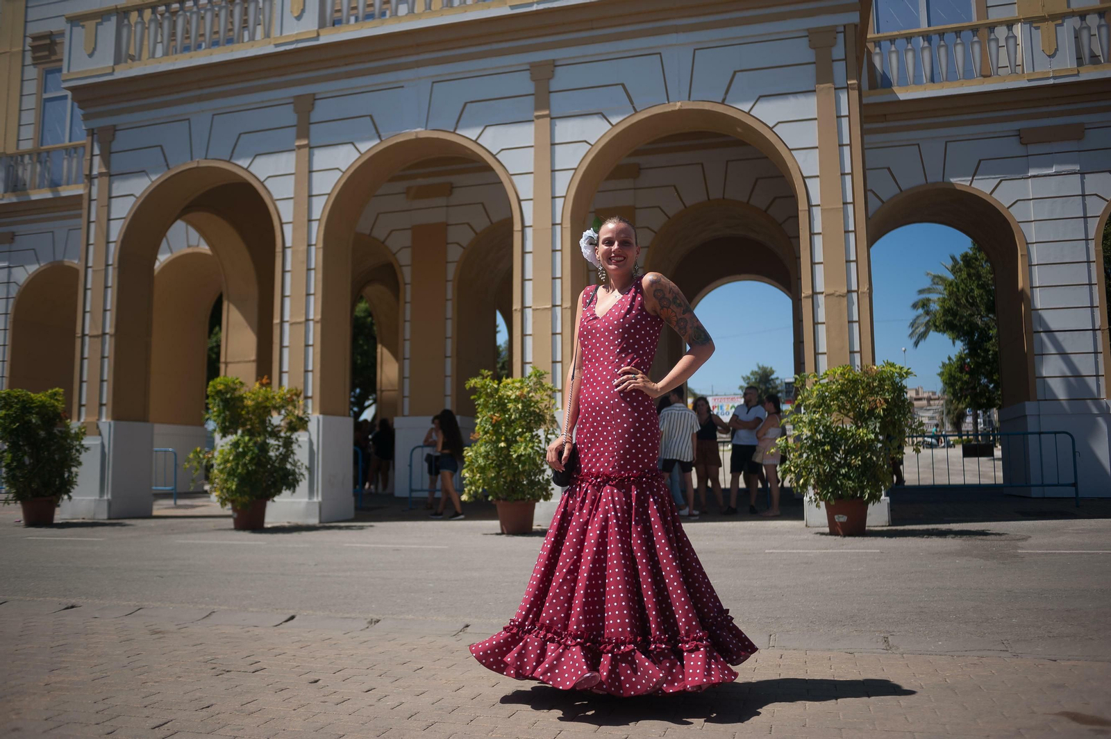 Segundo día de Feria de Málaga en el Centro y en el Real, en fotos