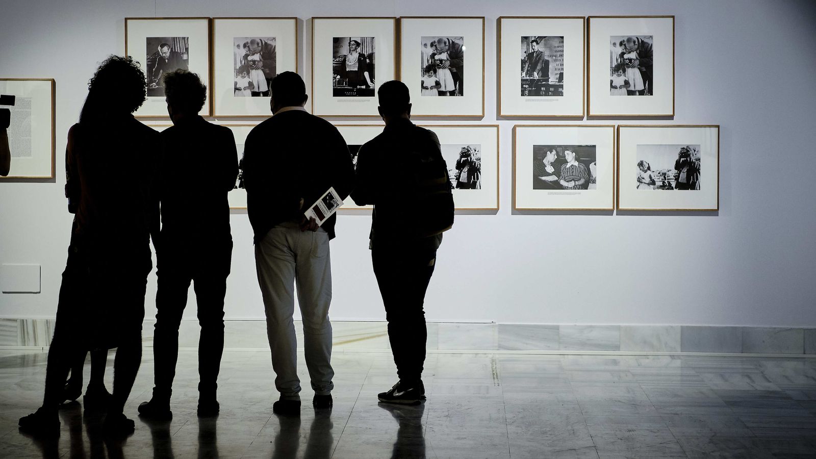 Inauguración de la retrospectiva de Marcelo Expósito en la Casa de Iberoamérica.
