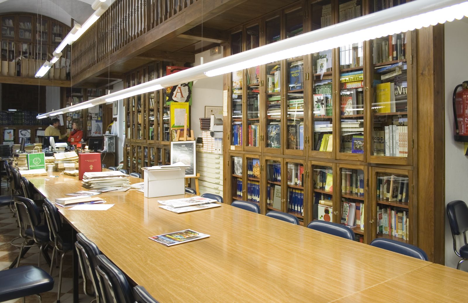 Instalaciones de la Biblioteca Pública Municipal de Archidona.