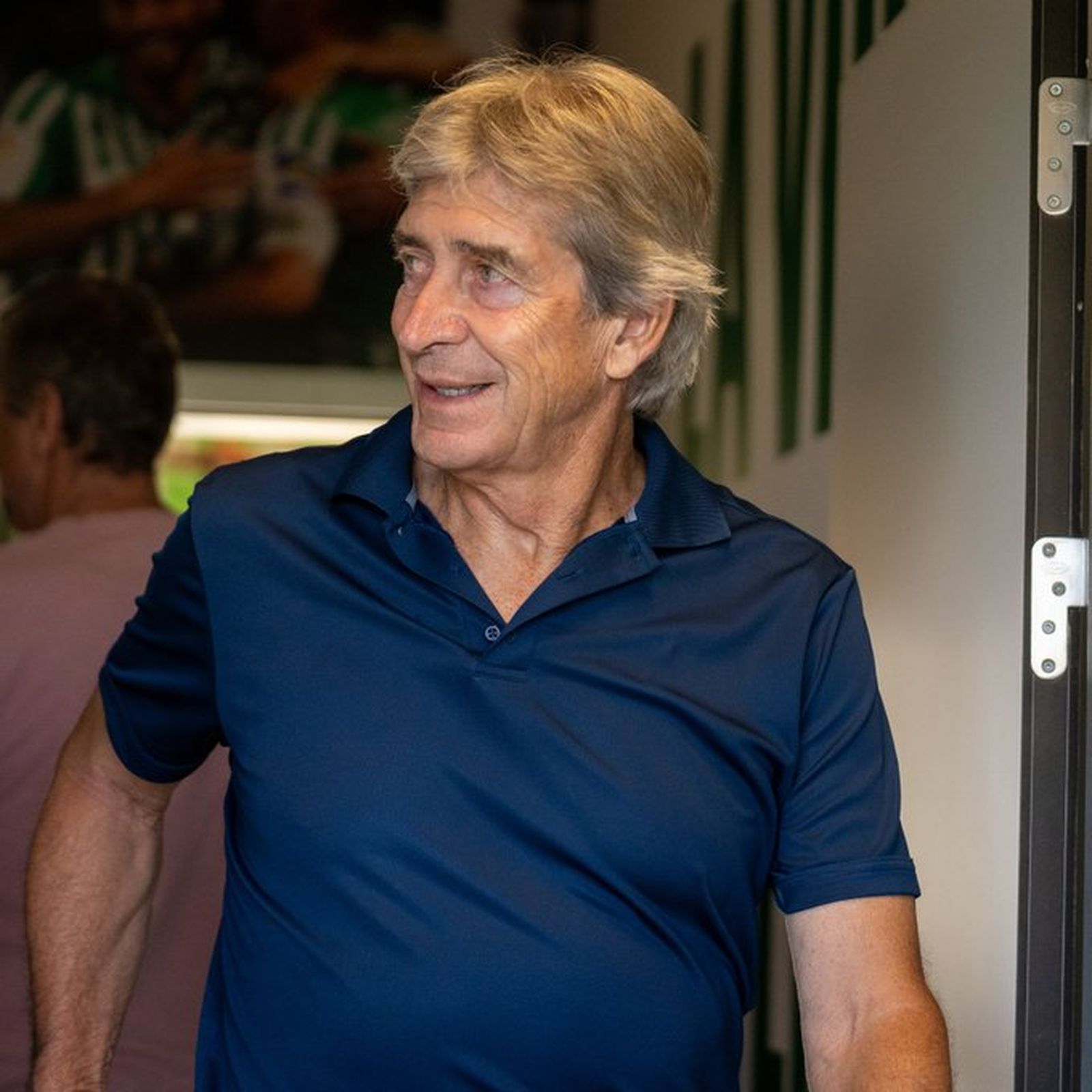 Manuel Pellegrini, en la vuelta al trabajo.