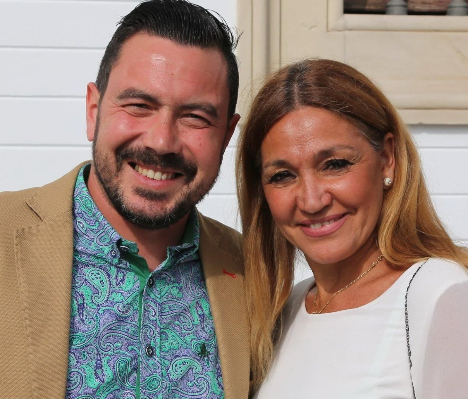 La bailaora Lalo Tejada y el cantaor José Canijo.