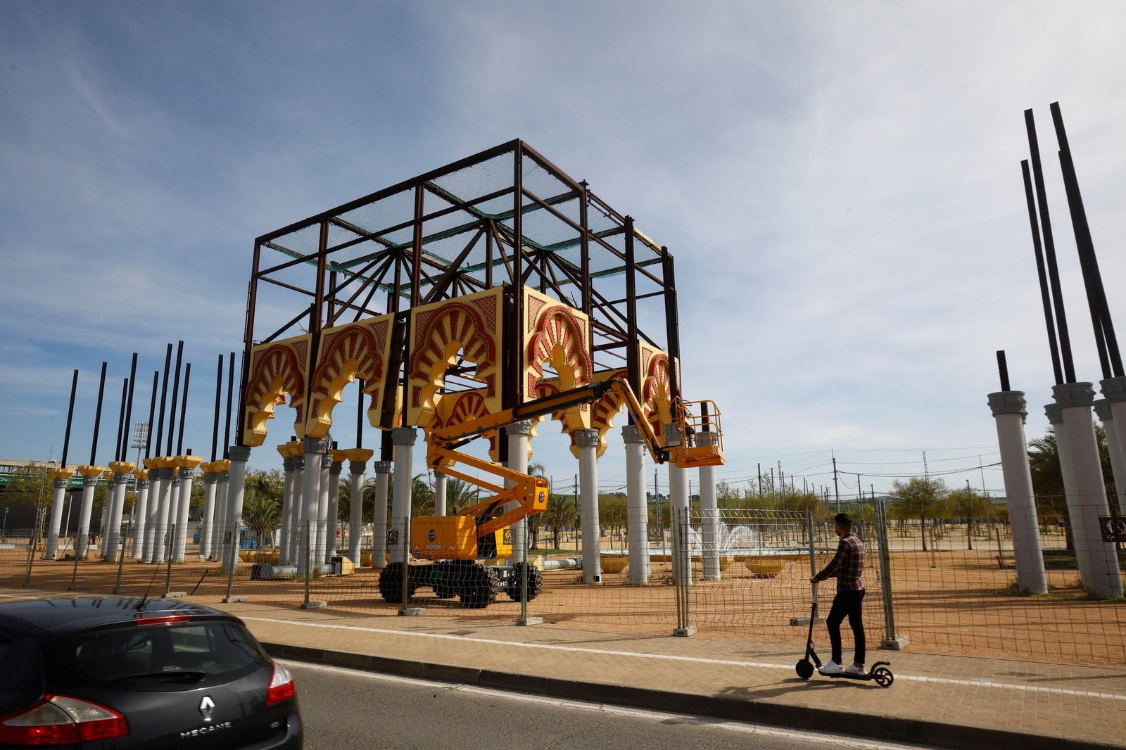 El montaje de la portada de la Feria de Córdoba 2023, en imágenes