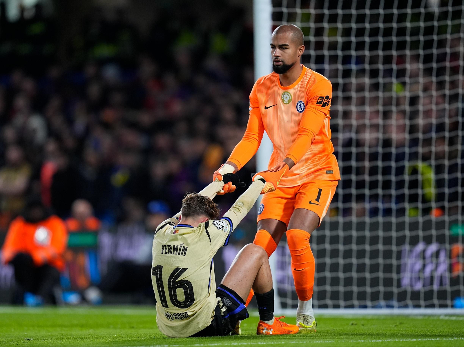 Las fotos del Chelsea-Barcelona