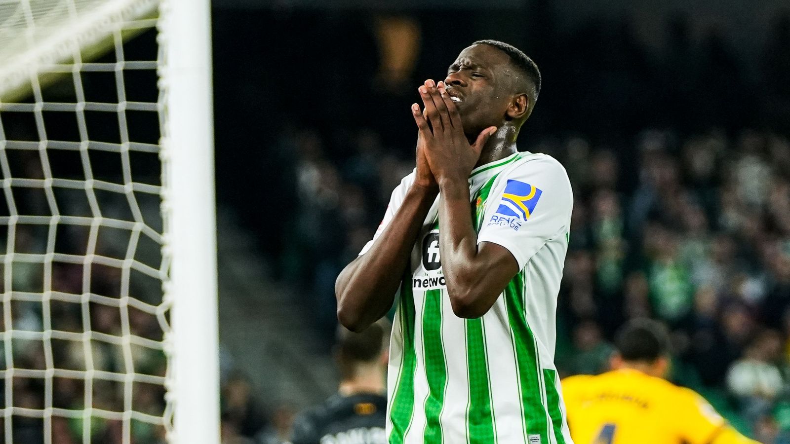 Luiz Henrique en uno de los duelos con el Betis, en este caso, ante el FC Barcelona