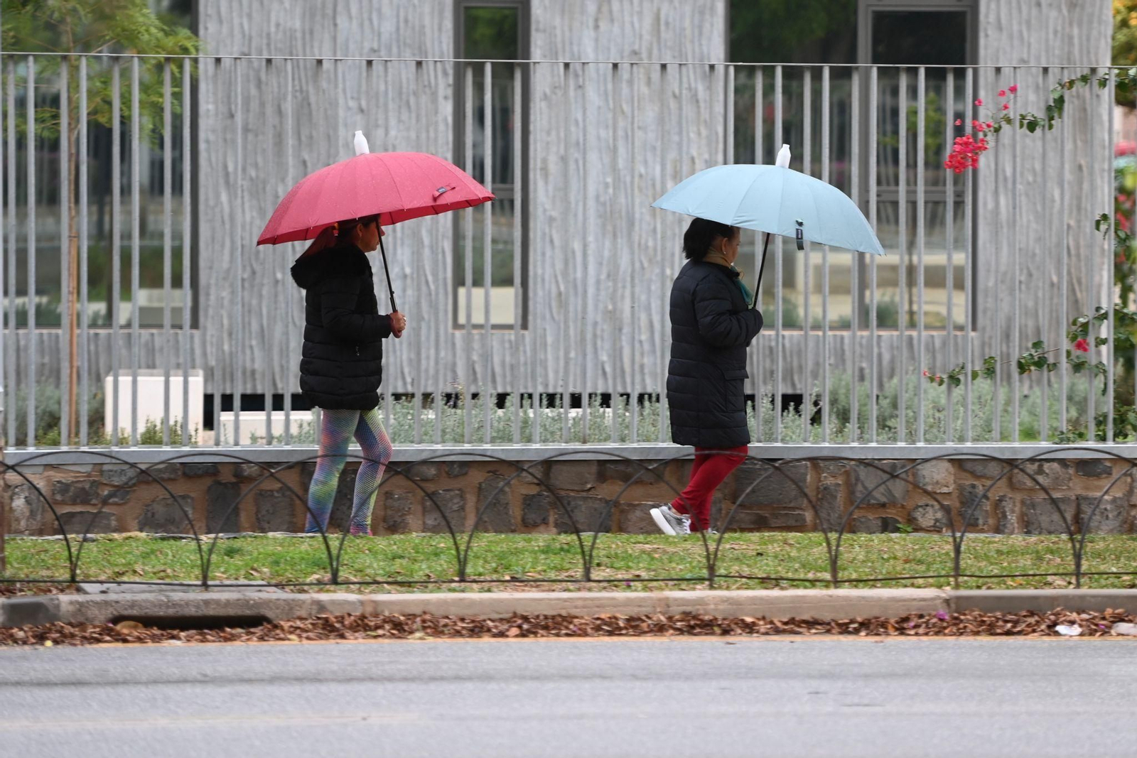 Lluvias este jueves en Málaga.