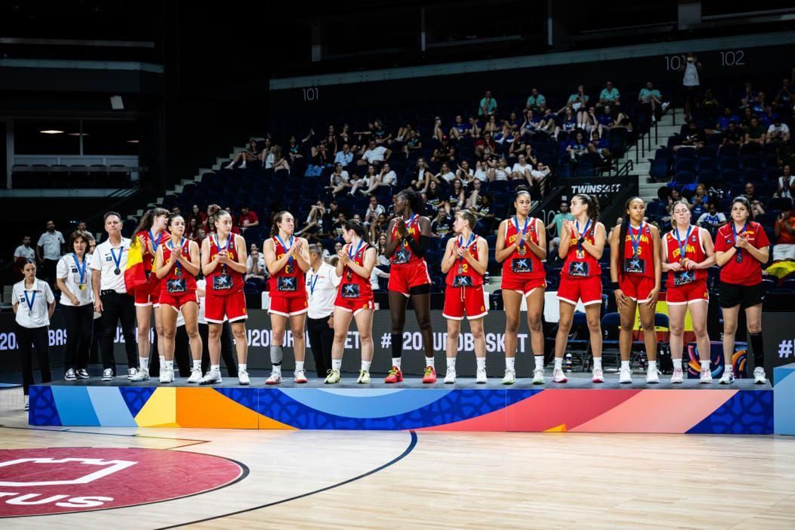 España, plata en el Europeo sub 20 España, plata en el Europeo sub 20