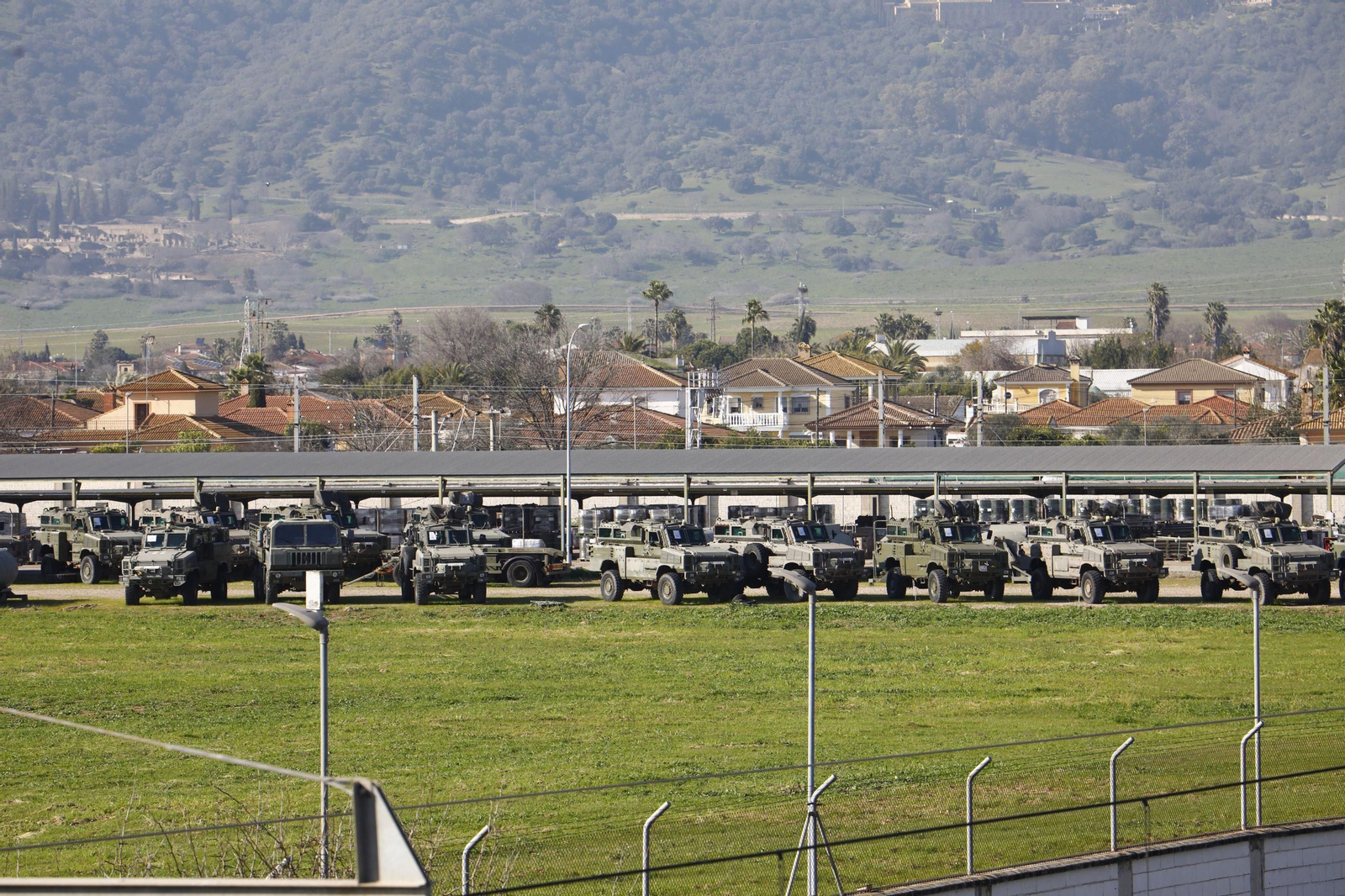 Instalaciones del Ejército en El Higuerón.