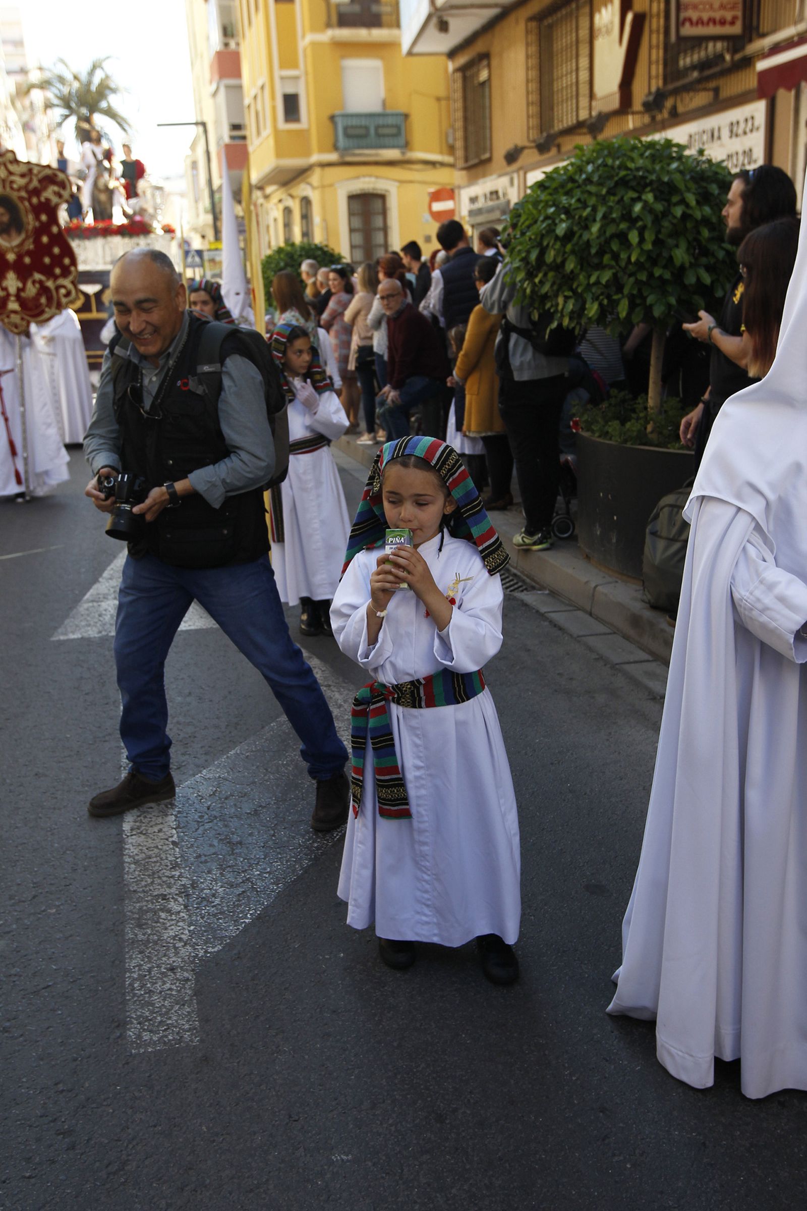 Imágenes Procesión de la Borriquita de Almería capital. Semana Santa 2019