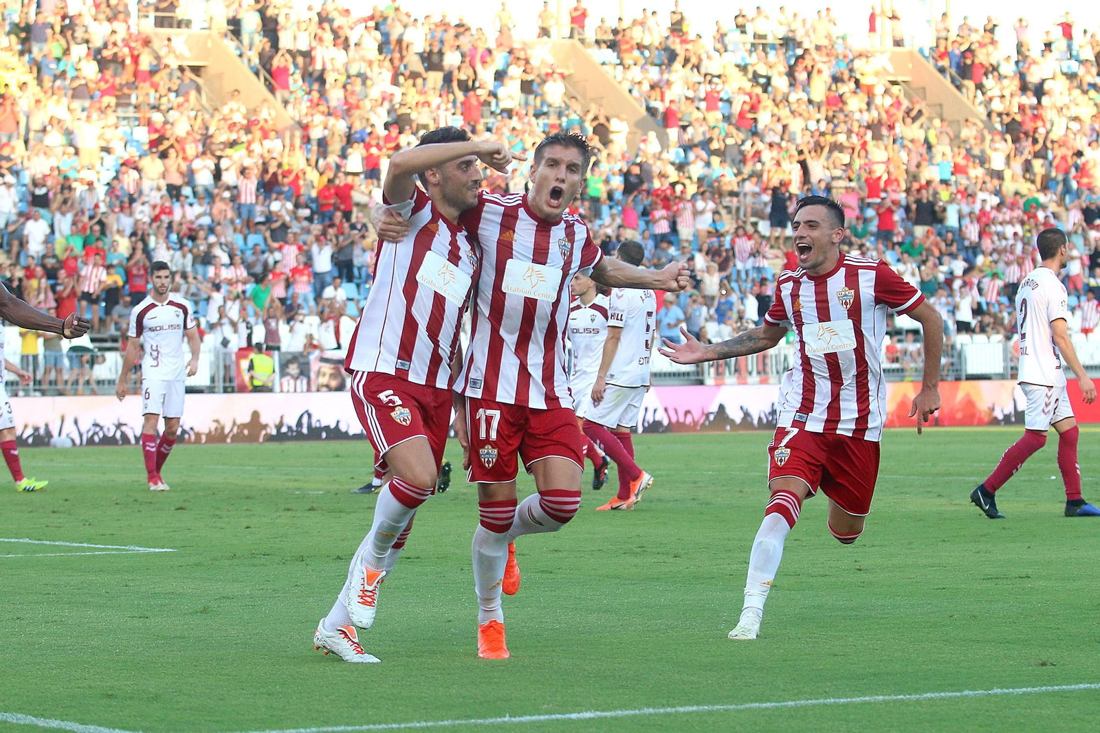Las imágenes del UD Almería-Albacete (3-0)