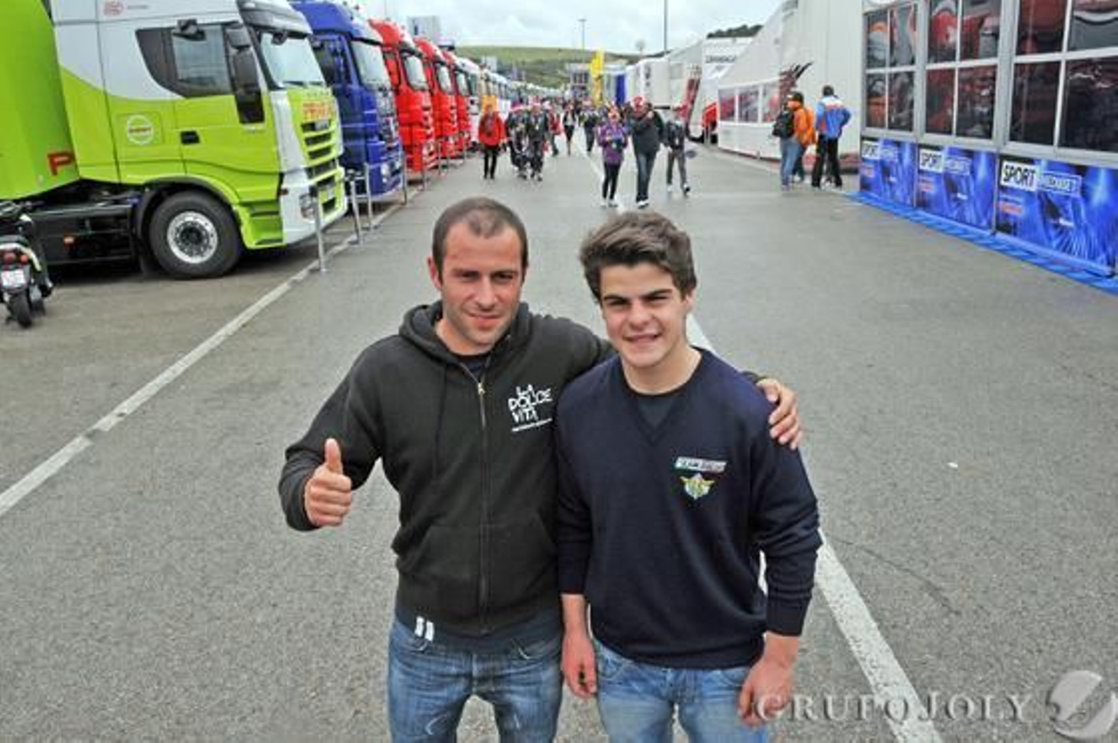 Foto: Manuel Pascual, Manuel Aranda y Juan Carlos Toro