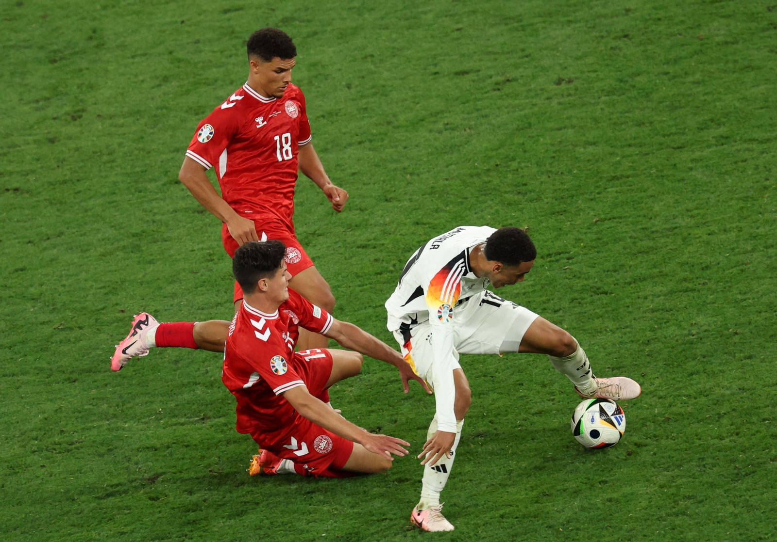 Las mejores fotos del Alemania - Dinamarca