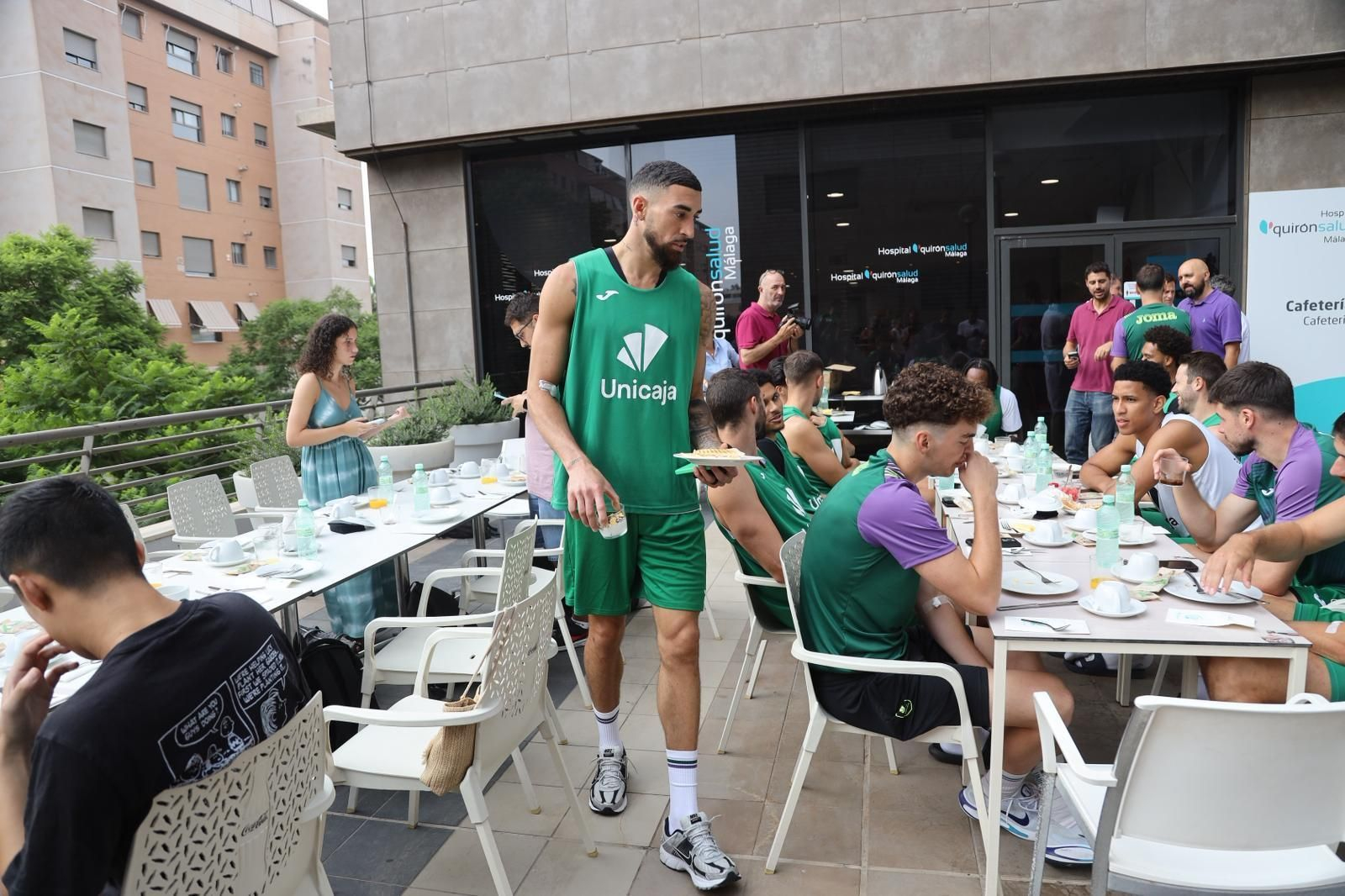 Las fotos del desayuno de los campeones de Unicaja