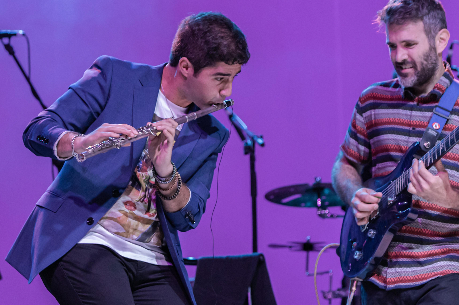 Diego Villegas, durante su actuación en Sanlúcar.