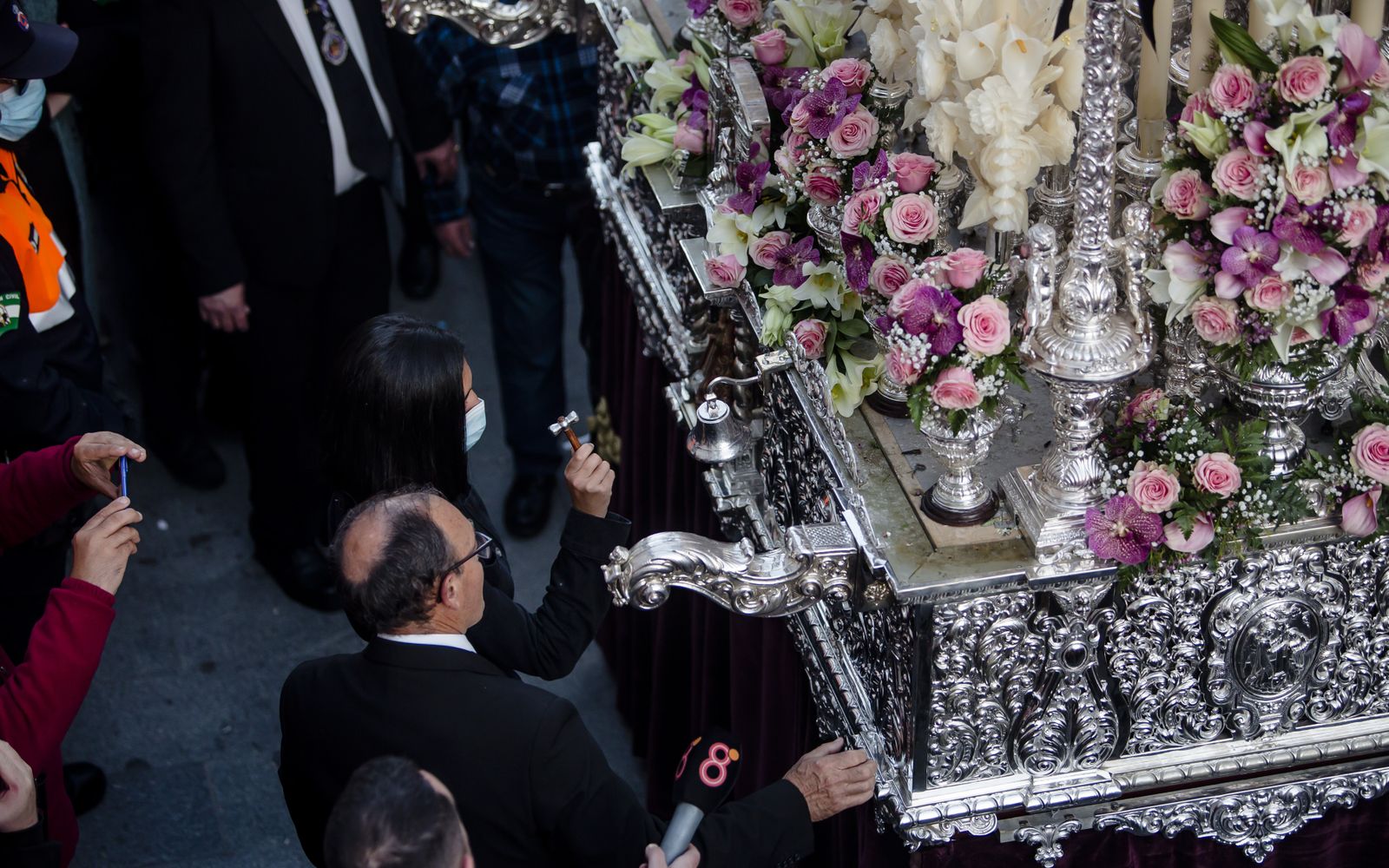 Las imágenes de la cofradía del Nazareno en la Semana Santa de  Chiclana 2022