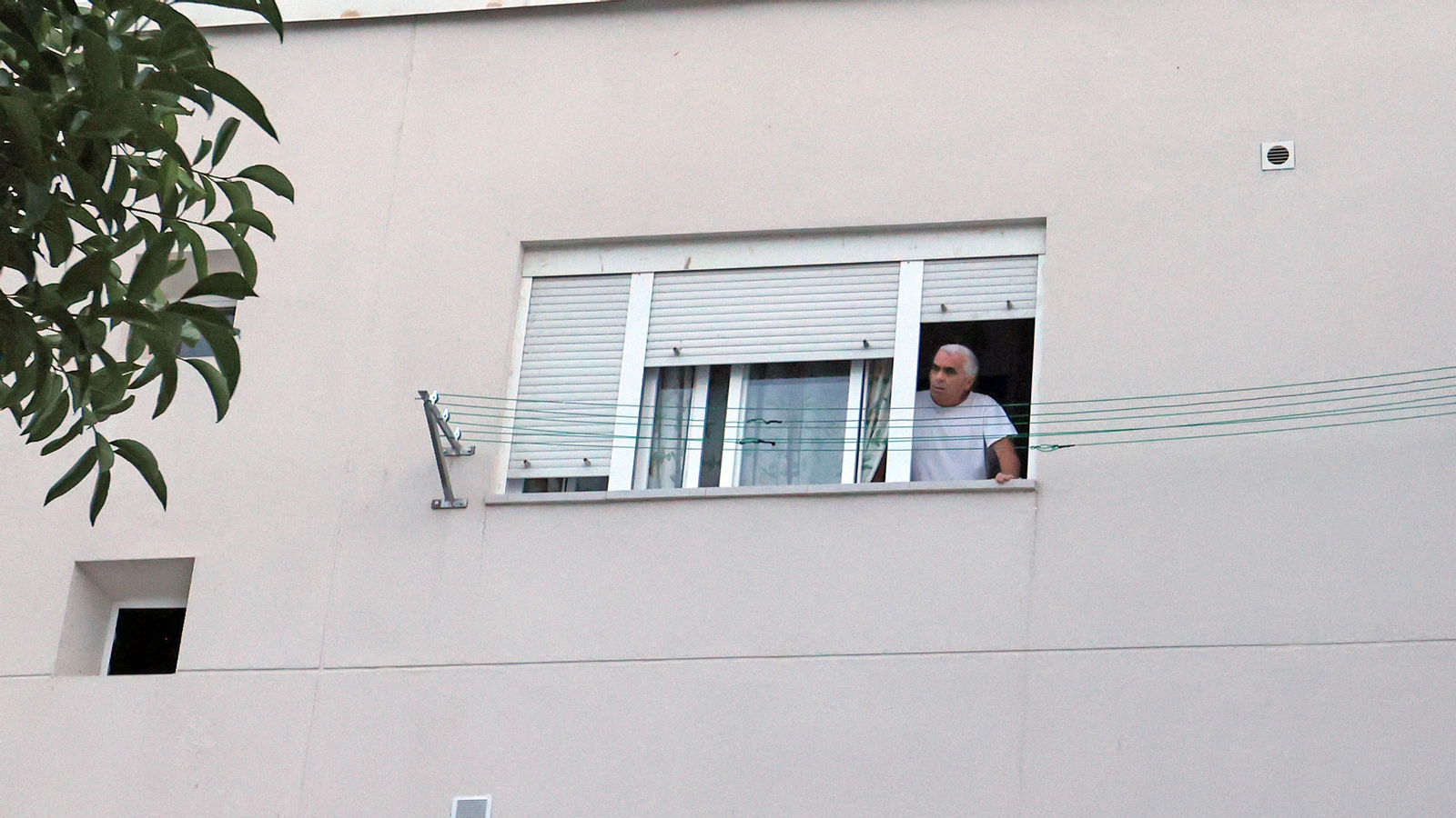 Manifestación de los vecinos de La Asunción de Jerez por los retrasos de la rehabilitación de sus bloques