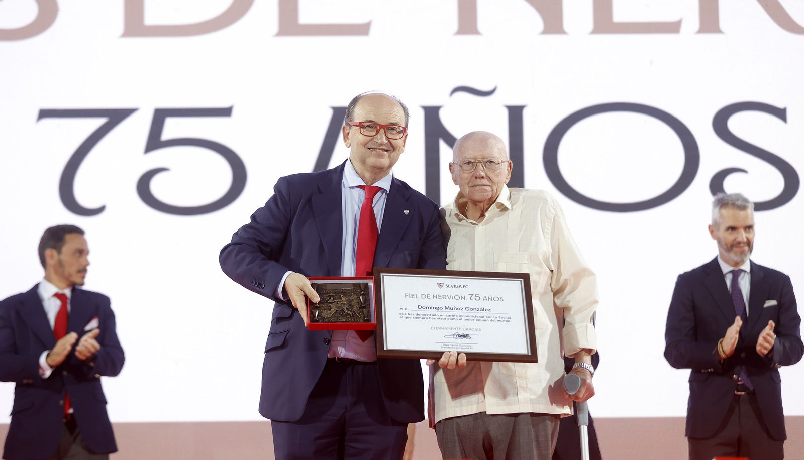 El acto 'Fieles de Nervión', en imágenes