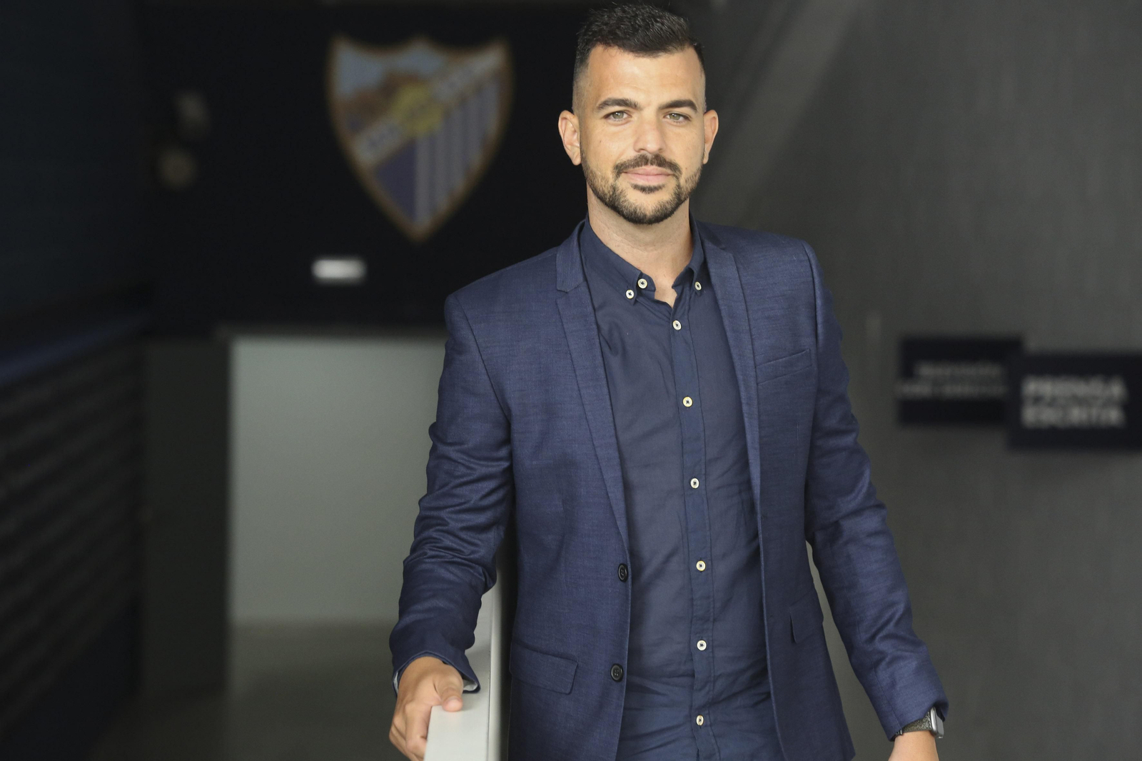 Las fotos de la presentación de José Herrera como entrenador del Málaga Femenino
