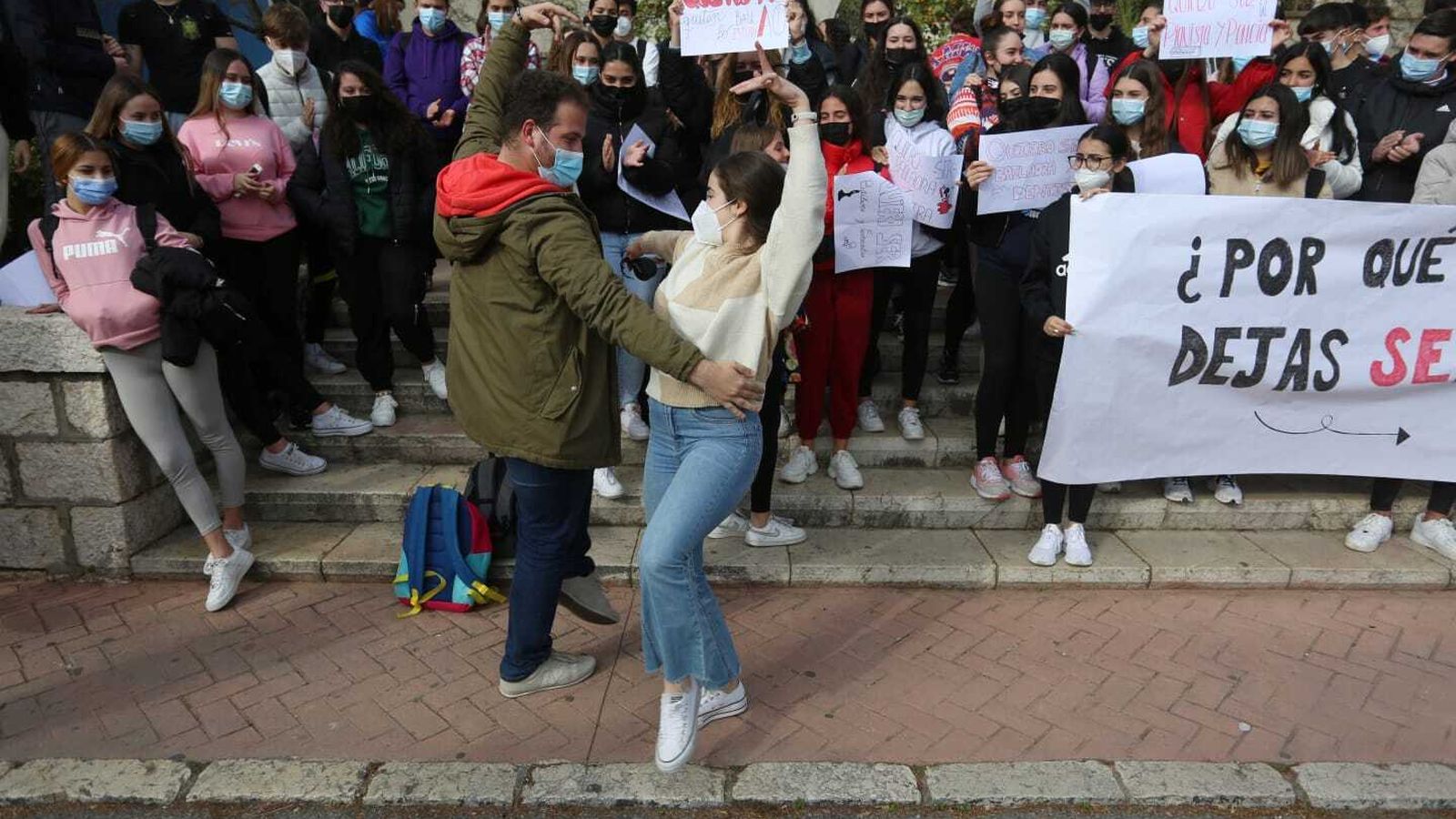 Alumnos de Bachillerato Musical en el IES La Rosaleda