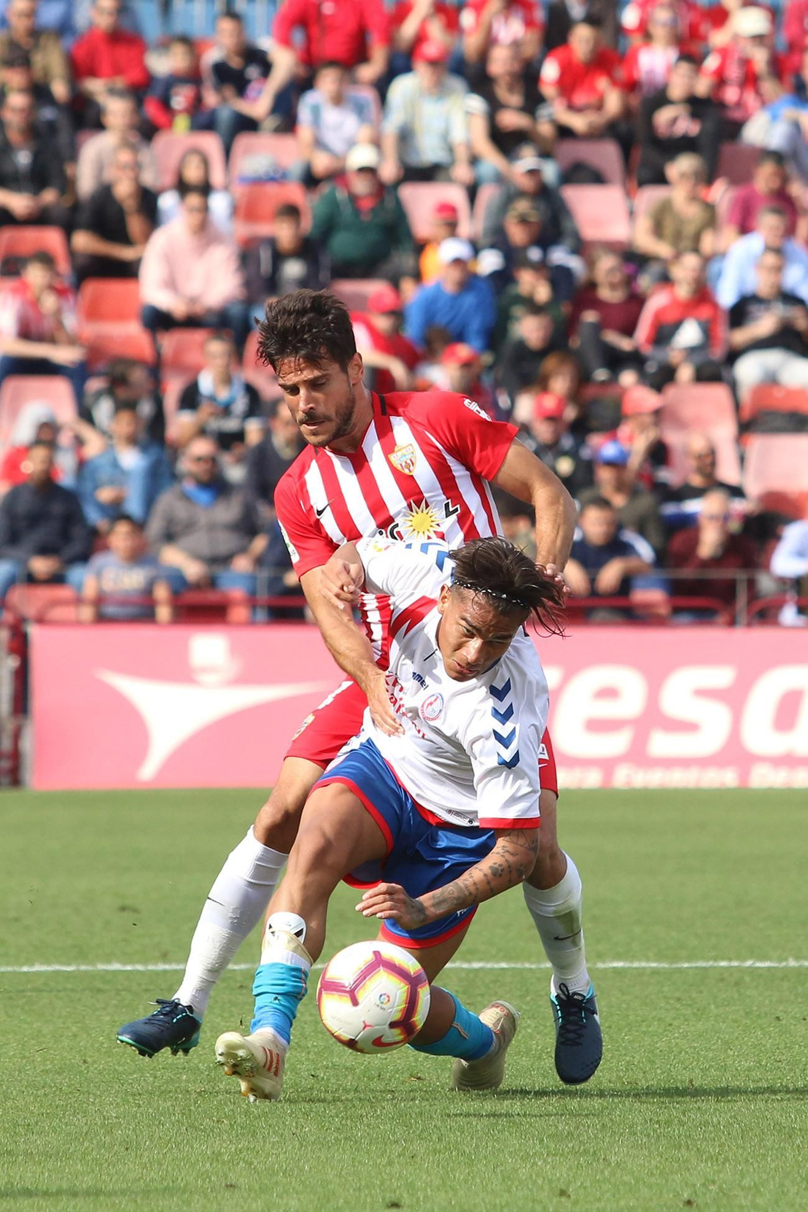 Las imágenes del Almería-Rayo Majadahonda