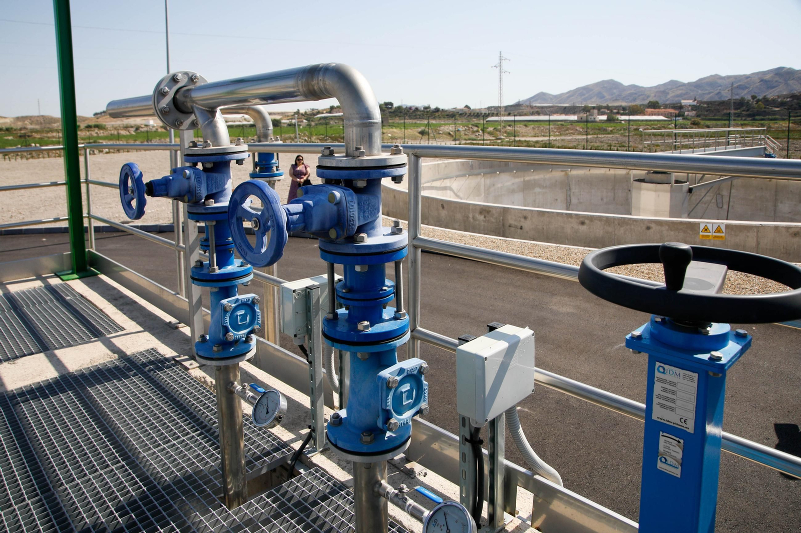 Entrega de la EDAR a Cuevas del Almanzora, en imágenes
