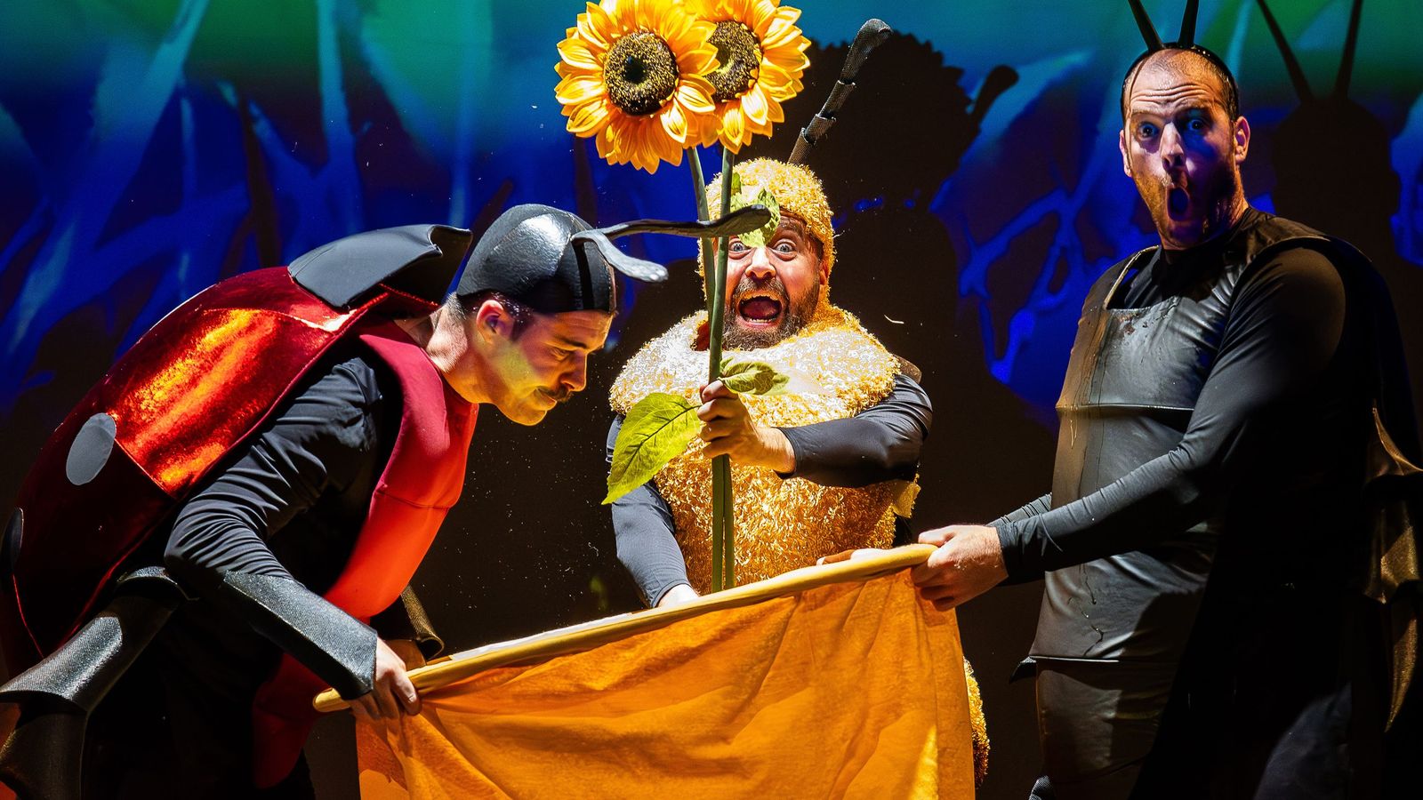 Representación de la obra 'Bichitos'.