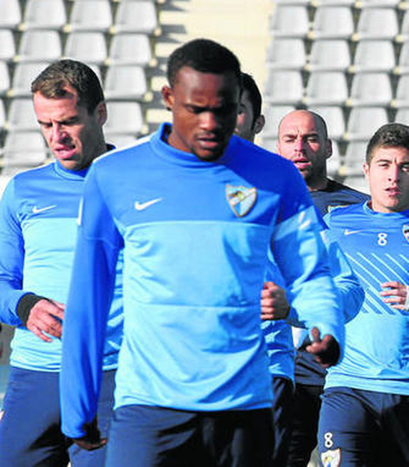Bobley durante un calentamiento de la pasada temporada.