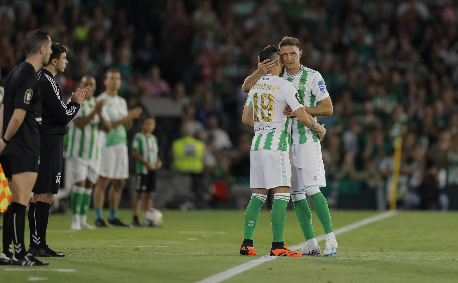 Las imágenes del partido de despedida de Joaquín