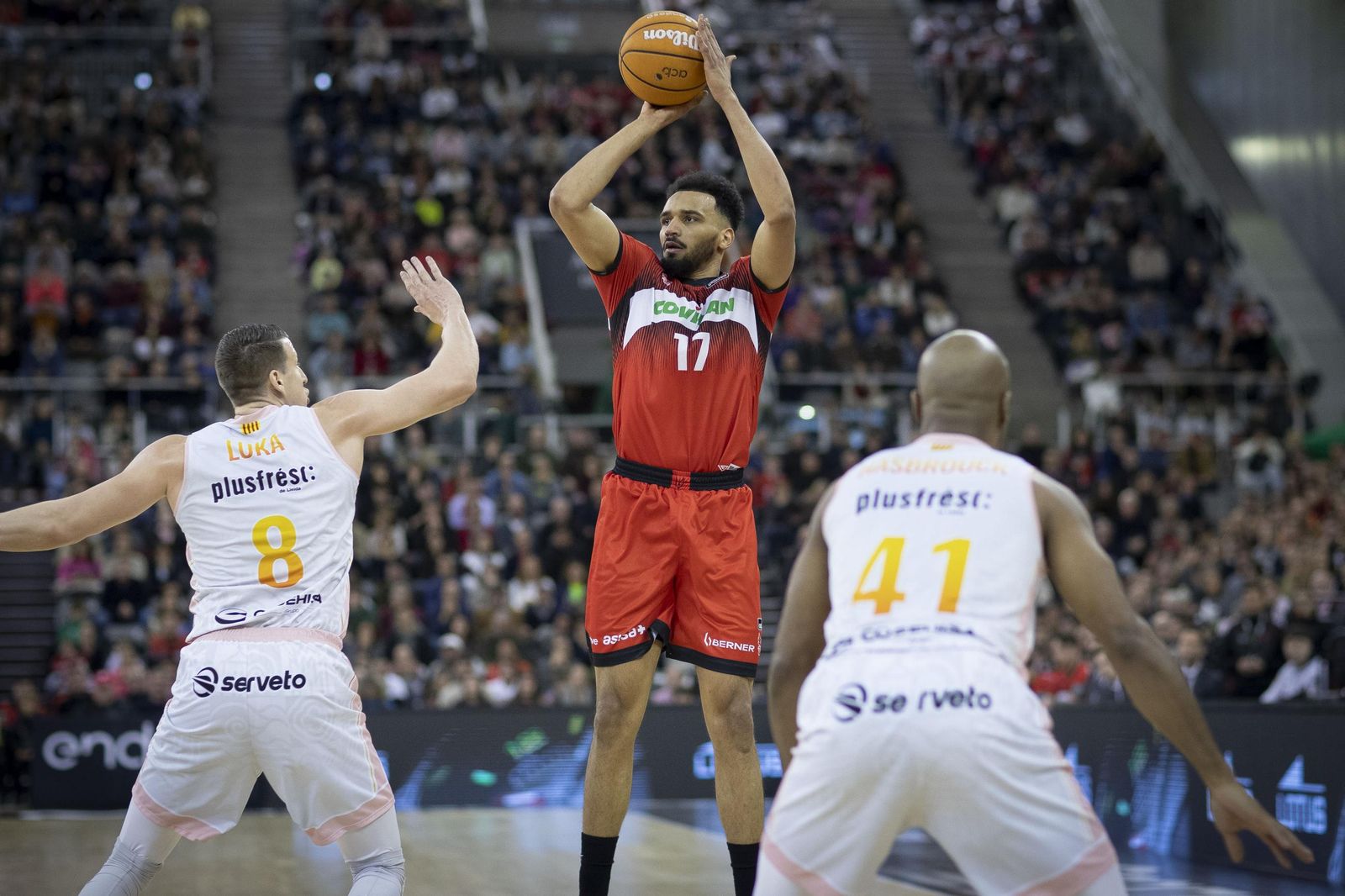 Las mejores imágenes del Covirán Granada-Hiopos Lleida