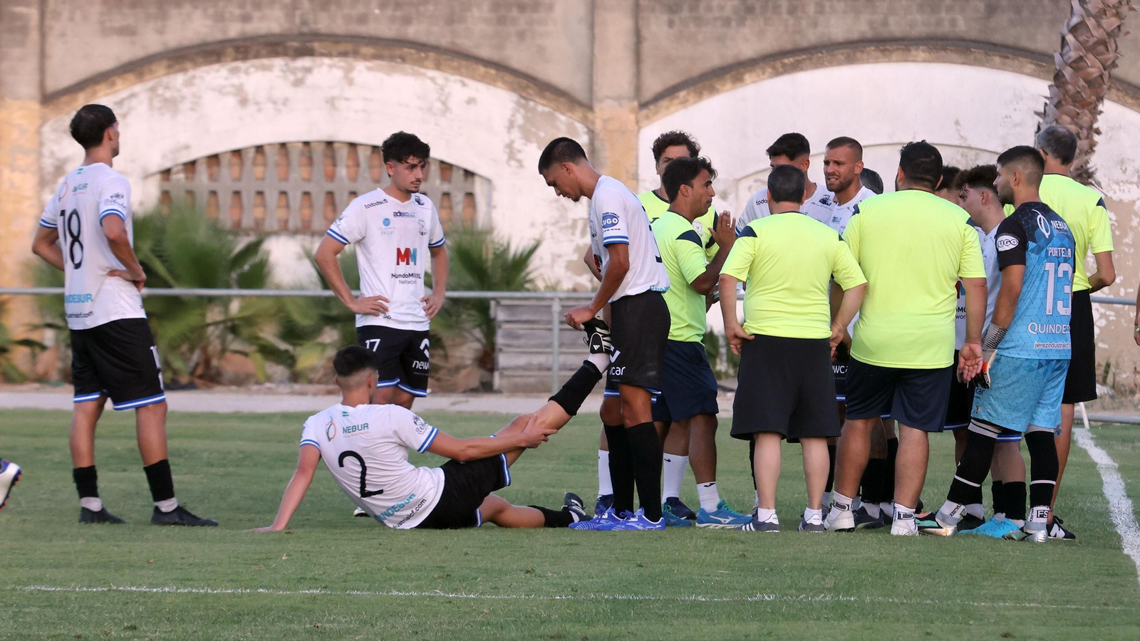 Imágenes del Trofeo Pedro Garrido entre el Jerez Industrial y el Xerez CD
