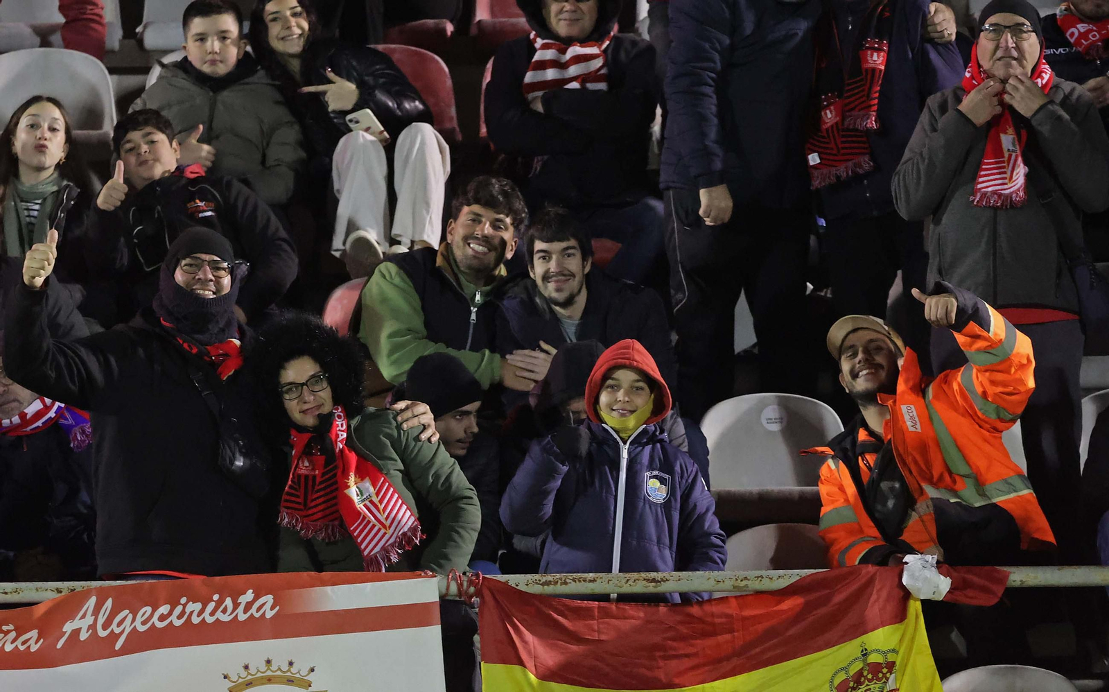 Búscate en el Nuevo Mirador durante el Algeciras - Real Madrid Castilla de Primera Federación
