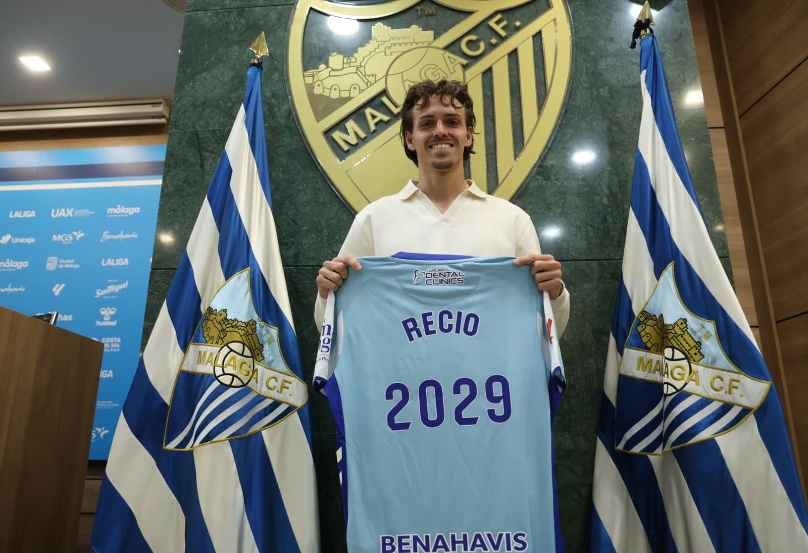 Las fotos de Dani Lorenzo y Ángel Recio en La Rosaleda