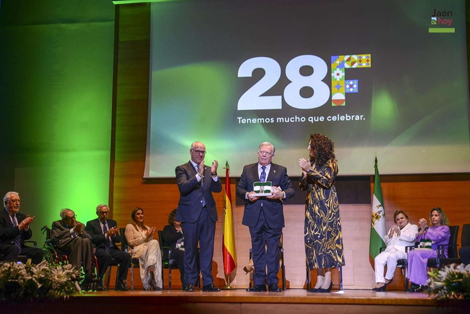 Así se ha vivido la entrega de las Banderas de Andalucía de la provincia de Jaén