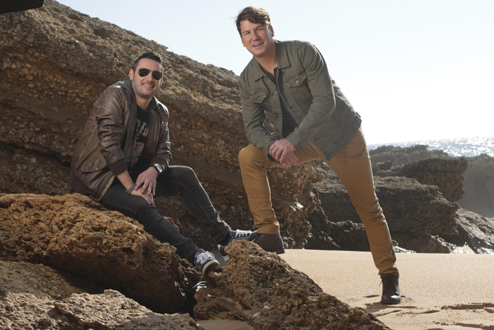 Andy & Lucas, en una imagen promocional de su nuevo disco.